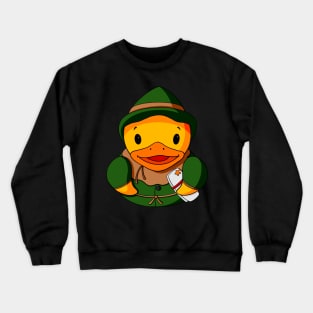 Scarecrow Rubber Duck Crewneck Sweatshirt